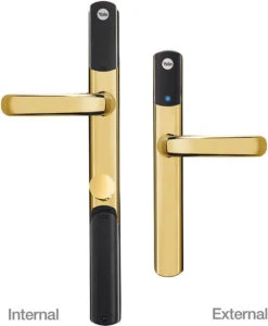 Yale Conexis L2 Smart Door Lock - Polished Brass -Home Security Anti-Theft Supplies Store 152301