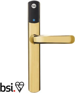 Yale Conexis L2 Smart Door Lock - Polished Brass -Home Security Anti-Theft Supplies Store 152307