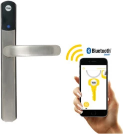 Yale Conexis L2 Smart Door Lock - Satin Nickel -Home Security Anti-Theft Supplies Store 152323