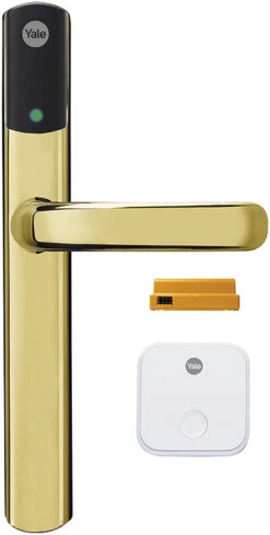Yale Conexis L2 Smart Door Lock - Polished Brass