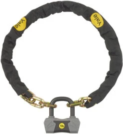 Yale YCL3 Sold Secure Gold Padlock & Chain Set (1.1m)