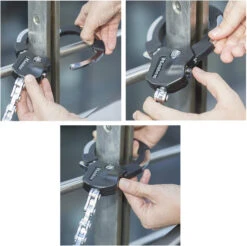 Master Lock 8275EURDPRO Keyed Cable & Cuff Bike Lock (1.0m) -Home Security Anti-Theft Supplies Store 152990