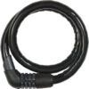 ABUS 1360 Steel-O-Flex Combination Armoured Cable Bike Lock (0.85m)