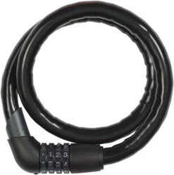 ABUS 1360 Steel-O-Flex Combination Armoured Cable Bike Lock (0.85m)