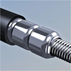 ABUS 1360 Steel-O-Flex Combination Armoured Cable Bike Lock (0.85m) -Home Security Anti-Theft Supplies Store 153050