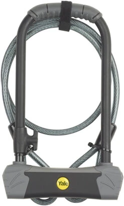 Yale Maximum Security Sold Secure Diamond U Lock Kit With 1.2m Cable