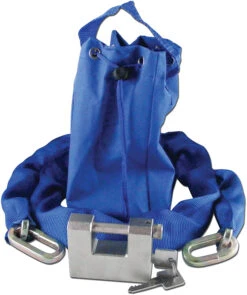Asec Sliding Shackle Padlock & Chain Set (1.5m)