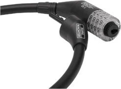 Burg Wachter 235 Black Illuminated Combination Bike Lock (0.8m) -Home Security Anti-Theft Supplies Store 153798