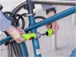 Burg Wachter 1235 Green Illuminated Combination Bike Lock (1.8m) -Home Security Anti-Theft Supplies Store 153884