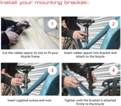 Burg Wachter 1235 Green Illuminated Combination Bike Lock (1.8m) -Home Security Anti-Theft Supplies Store 153892