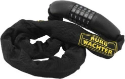 Burg Wachter 280 Combination Chain Bike Lock (0.9m) -Home Security Anti-Theft Supplies Store 154108