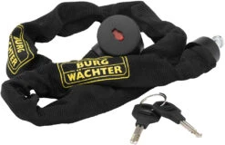 Burg Wachter 580 Chain Bike Lock (0.9m) -Home Security Anti-Theft Supplies Store 154134