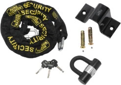 Burg Wachter Sold Secure Diamond Chain, U Lock & Anchor Security Kit (2.0m) -Home Security Anti-Theft Supplies Store 154330