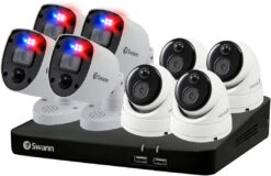 Swann SWDVK-856808DRL 8 Channel Ultra HD 4K - 8 Camera Enforcer CCTV Kit