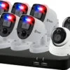 Swann SWDVK-856806RL2D 8 Channel Ultra HD 4K - 8 Camera Enforcer CCTV Kit -Home Security Anti-Theft Supplies Store 155050