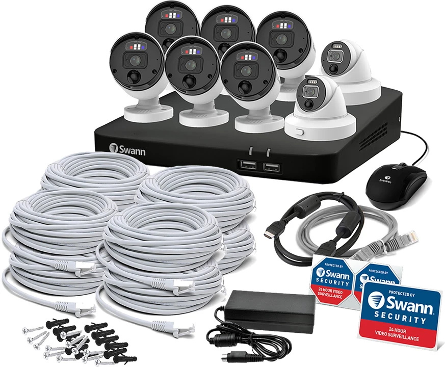 Swann SWNVK-889906B2D 8 Channel Ultra HD 4K - 8 Enforcer CCTV Kit 4 Swann SWNVK-889906B2D 8 Channel Ultra HD 4K - 8 Enforcer CCTV Kit - Image 2
