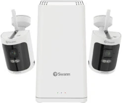 Swann AllSecure650 8 Channel 4 Megapixel - 2 Wire-Free Camera CCTV Kit