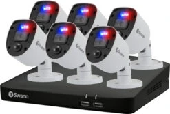 Swann SWDVK-846806SL 8 Channel HD 1080p - 6 Camera Enforcer CCTV Kit