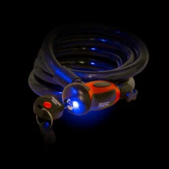 Burg Wachter 1345 150 L Cable Bike Lock (1.5m) - Blue -Home Security Anti-Theft Supplies Store 157011