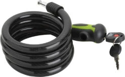 Burg Wachter 1345 150 L Cable Bike Lock (1.5m) - Green -Home Security Anti-Theft Supplies Store 157082