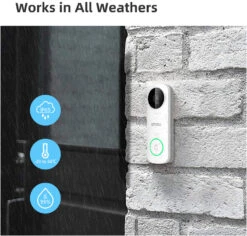 Imou DB61i Smart Video Doorbell -Home Security Anti-Theft Supplies Store 158019