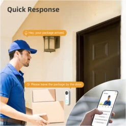 Imou DB61i Smart Video Doorbell -Home Security Anti-Theft Supplies Store 158027