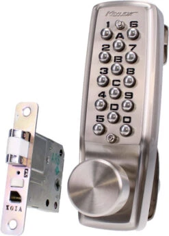 Keylex 2100 (Satin Chrome) -Home Security Anti-Theft Supplies Store 158137