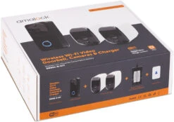 Amalock DB801 Video Doorbell & CAM200A Wireless Camera (Twin Pack) Kit