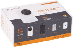 Amalock DB601 Smart Video Doorbell & Chime Kit - White 15 Amalock DB601 Smart Video Doorbell & Chime Kit - White -Home Security Anti-Theft Supplies Store 158981