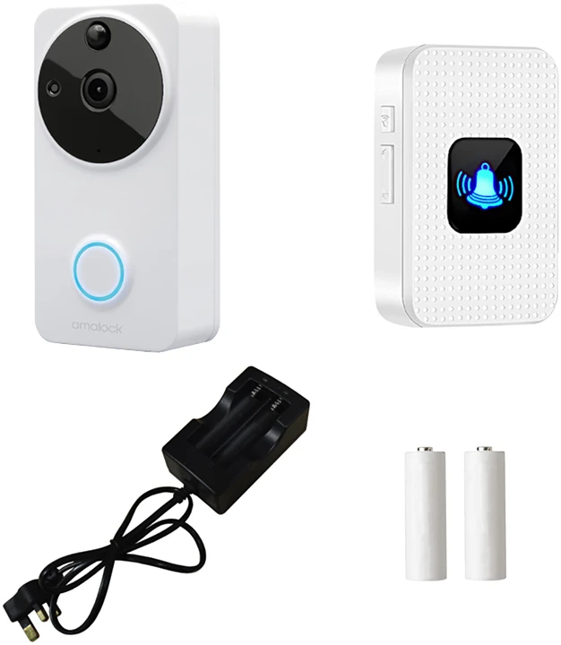 Amalock DB601 Smart Video Doorbell & Chime Kit - White 7 Amalock DB601 Smart Video Doorbell & Chime Kit - White - Image 5