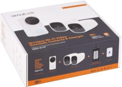 Amalock DB811 Video Doorbell & CAM400 Wireless Camera (Twin Pack) Kit
