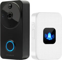 Amalock DB101 Smart Video Doorbell - Black