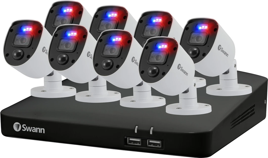 Swann SWDVK-1646808SL 16 Channel HD 1080p - 8 Camera Enforcer CCTV Kit 3 Swann SWDVK-1646808SL 16 Channel HD 1080p - 8 Camera Enforcer CCTV Kit