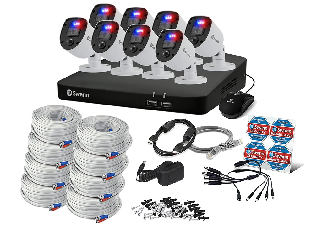 Swann SWDVK-1646808SL 16 Channel HD 1080p - 8 Camera Enforcer CCTV Kit 4 Swann SWDVK-1646808SL 16 Channel HD 1080p - 8 Camera Enforcer CCTV Kit - Image 2