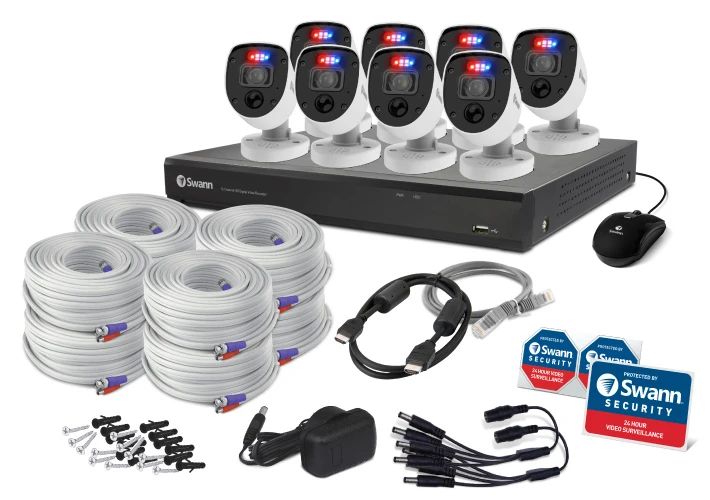 Swann SWDVK-1655808RL 16 Channel Ultra HD 4K - 8 Camera Enforcer CCTV Kit 4 Swann SWDVK-1655808RL 16 Channel Ultra HD 4K - 8 Camera Enforcer CCTV Kit - Image 2