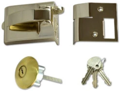 Ingersoll SC73 - Deadbolt Night Latch (60mm, Brass)