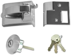 Ingersoll SC73 - Deadbolt Night Latch (60mm, Brass) -Home Security Anti-Theft Supplies Store 75892