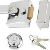 Yale 85 - Deadlocking Night Latch (40mm, Chrome)