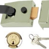 Yale 89 - Deadlocking Night Latch (60mm, Brass) -Home Security Anti-Theft Supplies Store 76198