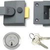 Yale 84 - Standard Night Latch (40mm, Dark Grey) 1 Yale 84 - Standard Night Latch (40mm, Dark Grey) -Home Security Anti-Theft Supplies Store 76298