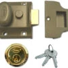 Asec Traditional Night Latch (40mm) -Home Security Anti-Theft Supplies Store 76472