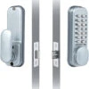 Codelocks CL155 Door Lock (Satin Chrome) -Home Security Anti-Theft Supplies Store 76688