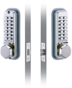 Codelocks CL290 - Back To Back (Stainless Steel)