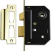 Union 2294 - Bathroom Lock (63mm, Polished Brass)