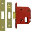 Union JL21OV StrongBOLT - Oval Cylinder Deadcase (81mm, Polished Brass) -Home Security Anti-Theft Supplies Store 82483