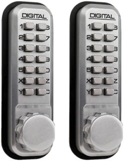 Lockey 2430DS - Back To Back (Satin Chrome)