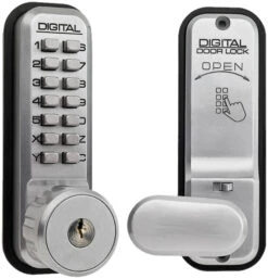Lockey 2435K - Key Override (Satin Chrome)