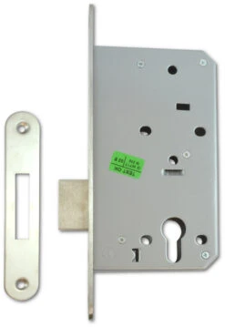 Briton 5410 - Euro Cylinder Double Throw Deadcase (93mm) RD (Stainless Steel)