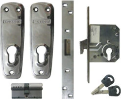 Ingersoll SC110 London Line - Euro Cylinder Deadlock (81mm, Brass) -Home Security Anti-Theft Supplies Store 86163