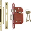 ERA 362 Fortress - BS 5 Lever Sashlock (79mm, Polished Brass) -Home Security Anti-Theft Supplies Store 86699